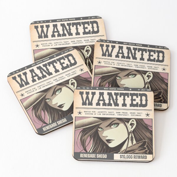 Item preview, Shego Wanted Criminal designed and sold by N0WUC1.