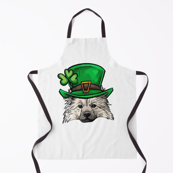 Item preview, Funny St Patricks Day Keeshond Dog designed and sold by whyitsme.