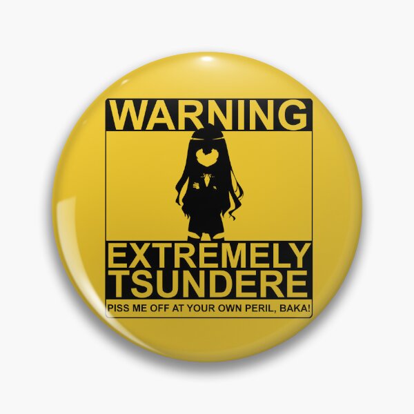 Item preview, Tsundere Warning!!! designed and sold by Dia Design.