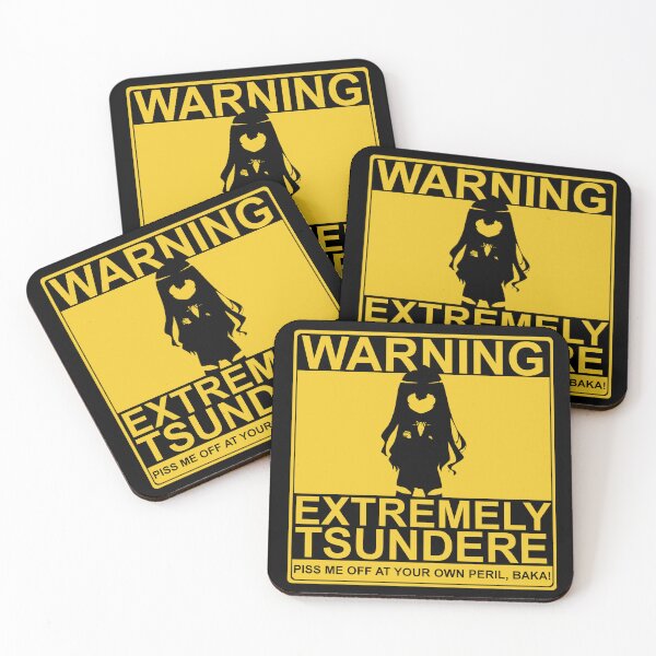 Item preview, Tsundere Warning!!! designed and sold by Dia Design.
