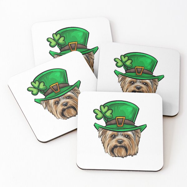 Item preview, Funny St Patricks Day Silky Terrier Dog designed and sold by whyitsme.