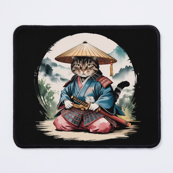 Item preview, Japan Cat Katana Bushido designed and sold by OskarArts.