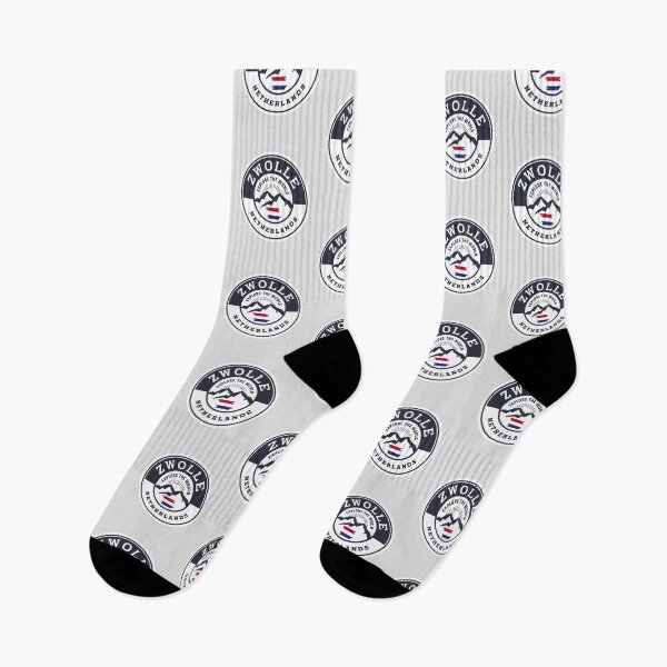 Item preview, Zwolle Netherlands Black and White Crest designed and sold by World Designs.