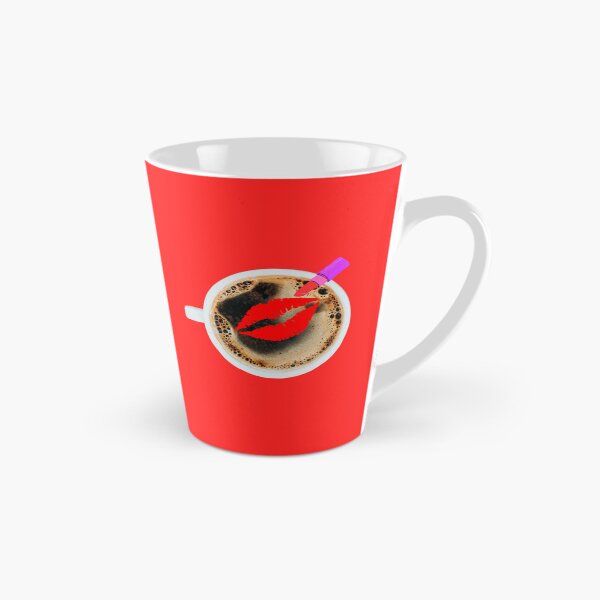 Item preview, "Coffee Kiss - Romantic Lipstick Mug & T-Shirt Design" designed and sold by Design by Anthony .