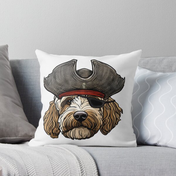 Item preview, Pirate Labradoodle Dog designed and sold by whyitsme.