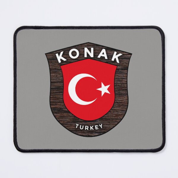 Item preview, Konak Turkey Emblem Flag designed and sold by World Designs.