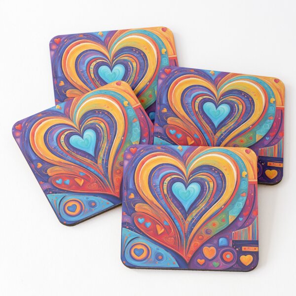 Item preview, Hearts and Colors  designed and sold by Junipurr’s Corner .