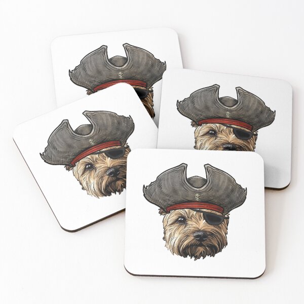 Item preview, Pirate Norwich Terrier Dog designed and sold by whyitsme.