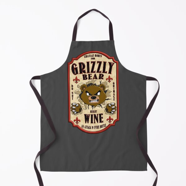 Item preview, Grizzly Bear Wine: Merlot designed and sold by ALS Designs.