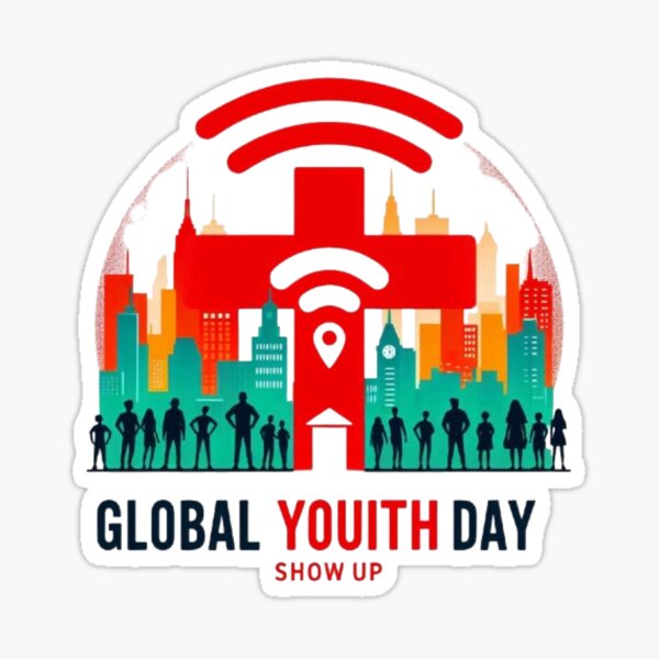 Item preview, Global Youth Day  designed and sold by CatchyCute.
