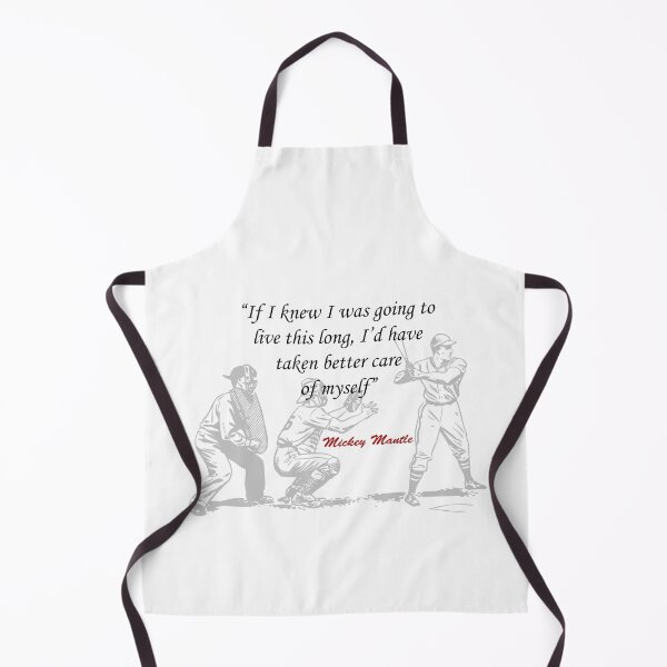 Item preview, Mickey Mantle Quote On Living A Long Life designed and sold by My Photo Shop.