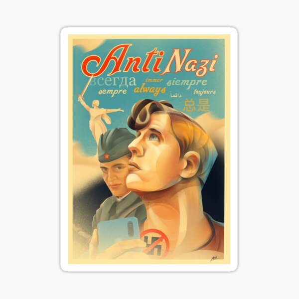 Artikel-Vorschau von Anti-Nazi, designt und verkauft von artull.