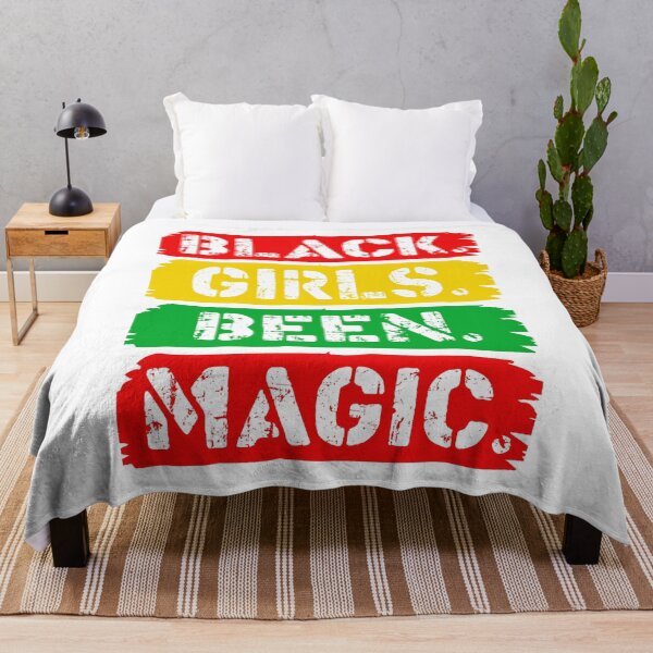 Item preview, Black Girls Been Magic Afro Girl - Black History Month designed and sold by Smix Pixels.