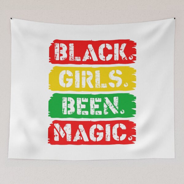 Item preview, Black Girls Been Magic Afro Girl  - Black History Month  designed and sold by Smix Pixels.