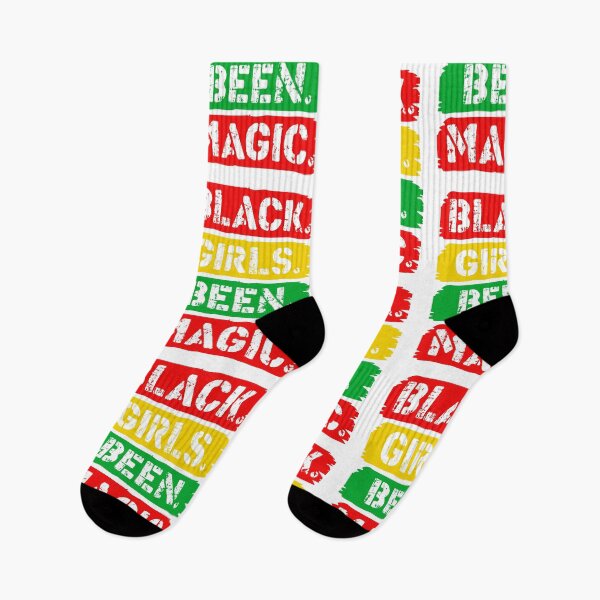 Item preview, Black Girls Been Magic Afro Girl  - Black History Month  designed and sold by Smix Pixels.