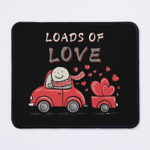 Item preview, Loads Of Love Trucks Valentine's Day designed and sold by Maggie Mustard.