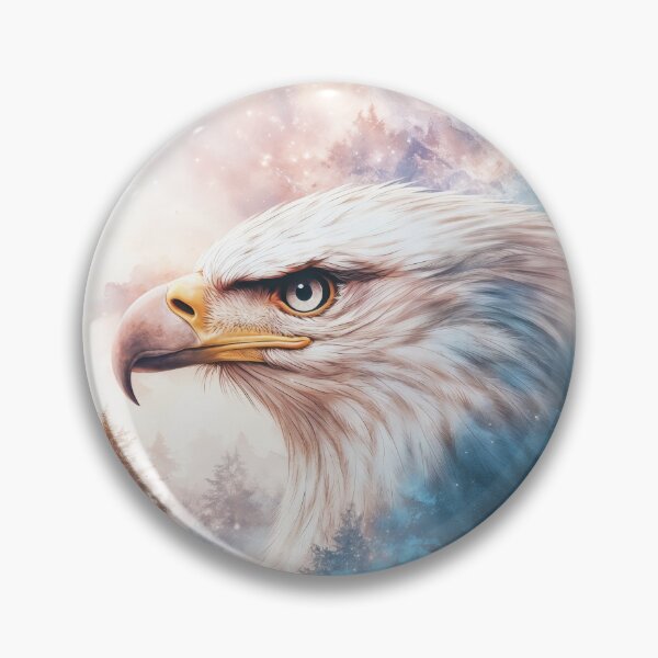 Item preview, Powerful Eagle Through Galactic Clouds designed and sold by AshiraCreations.