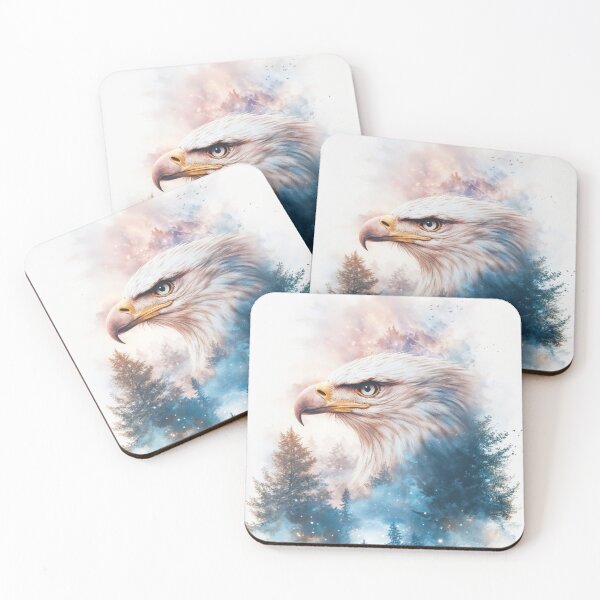 Item preview, Powerful Eagle Through Galactic Clouds designed and sold by AshiraCreations.