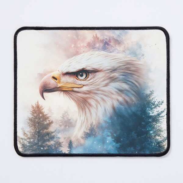 Item preview, Powerful Eagle Through Galactic Clouds designed and sold by AshiraCreations.