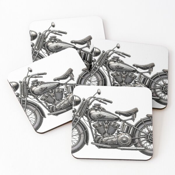 Item preview, Old school wintage motorcycle sticker Vtwin  designed and sold by vdt-shop.