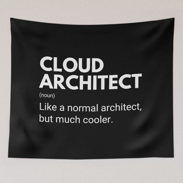 Item preview, Cloud Architect Like A Normal Architect But Much Cooler Funny designed and sold by CuteLovelyDesigns.