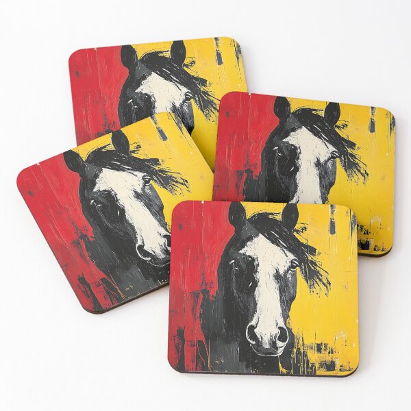Item preview, Dual Spirit: Red & Yellow Equine designed and sold by daila70.