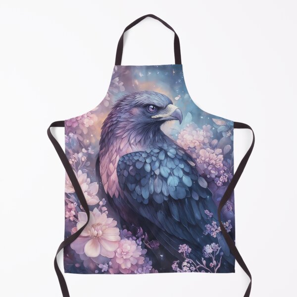 Item preview, Celestial Eagle Amidst Blossoms and Stars designed and sold by AshiraCreations.