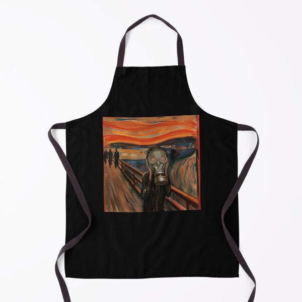 Item preview, The Scream with Gas Mask designed and sold by GraffitiLab.