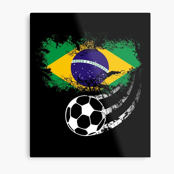Brazil Football World Cup Metal Print