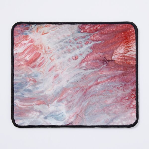 Item preview, Red, Gray, and White Abstract, Acrylic Painting by Noora Elkoussy designed and sold by Noora Elkoussy.