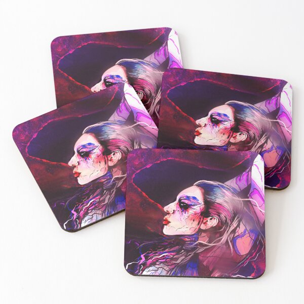 Item preview, Lady Gaga Disease - Lady Gaga Mayhem - fine art illustration - gaga fanart designed and sold by marlenaki.