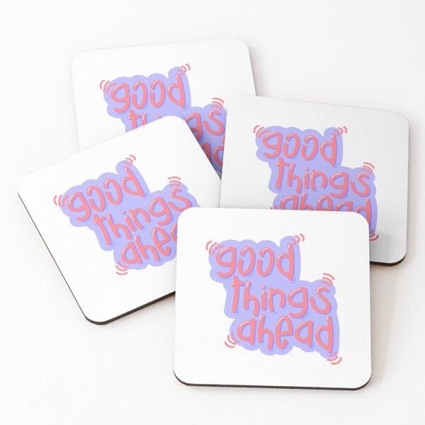 Item preview, Good Things Ahead Motivational Sticker designed and sold by HandCraftedArt.