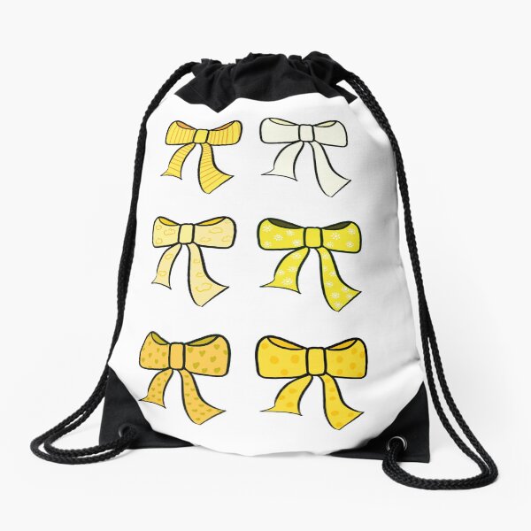 Item preview, Yellow Patterned Bows designed and sold by doctorgifts.