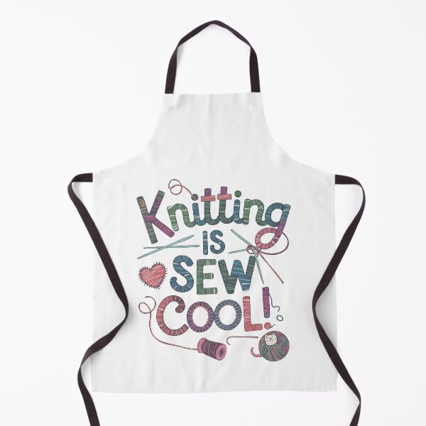 Item preview, Knitting is Sew Cool designed and sold by skiprender.