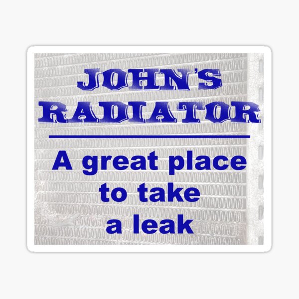 Item preview, John's Radiator designed and sold by courson.
