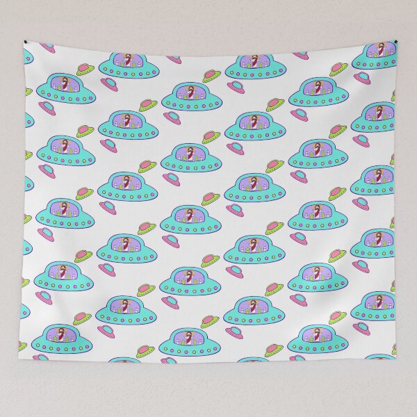 Item preview, Jesus in Space Evangelizing the Aliens designed and sold by KatelynMitalski.