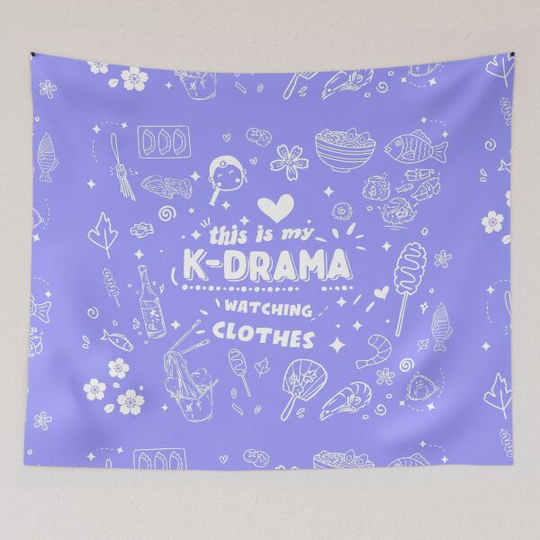 Item preview, This Is My K-Drama Watching Clothes designed and sold by Eldavilora.