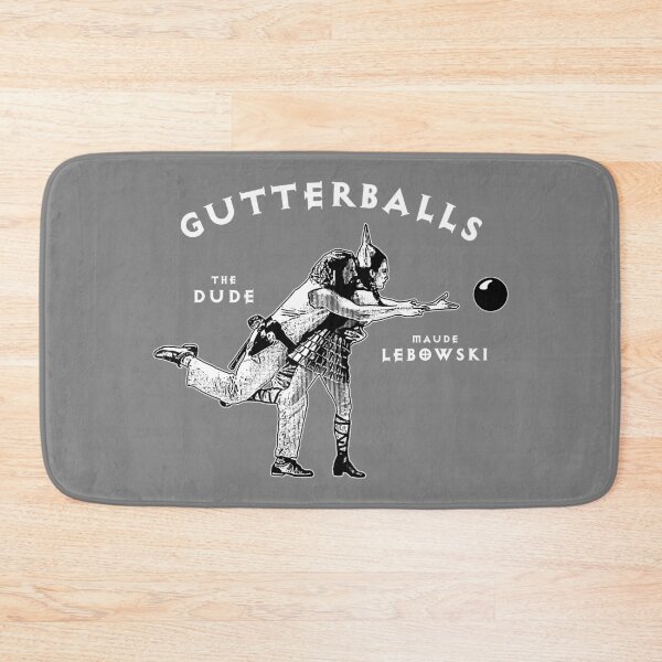 Item preview, GUTTERBALLS. THE DUDE. MAUDE LEBOWSKI. WHITE TEXT EDT. designed and sold by 5hertz.