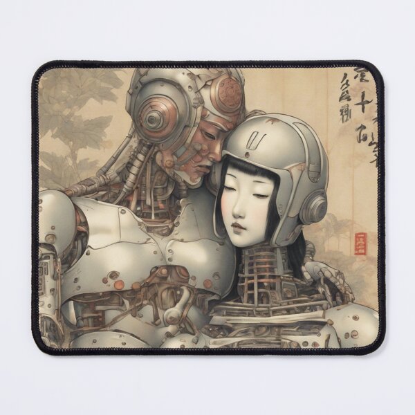 Item preview, Robot Shunga Erotic Art Imitation | #10 designed and sold by NickWhittleArt.