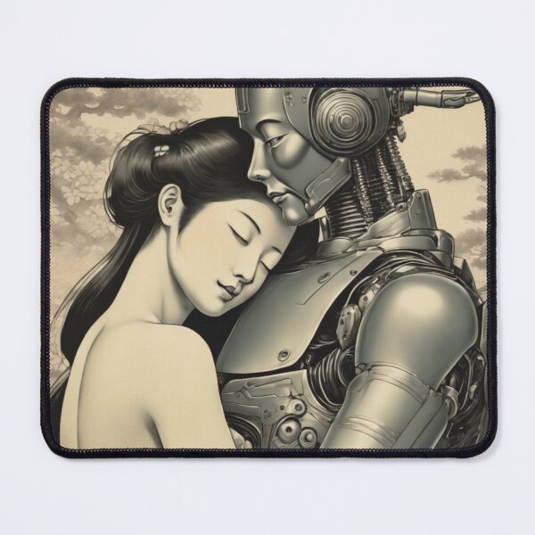 Item preview, Robot Shunga Imitation Japanese Erotica #11 designed and sold by NickWhittleArt.