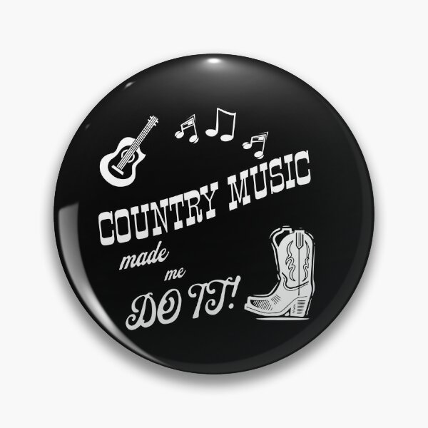 Item preview, Country Music Made Me Do It designed and sold by NordicBadger.