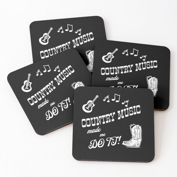 Item preview, Country Music Made Me Do It designed and sold by NordicBadger.
