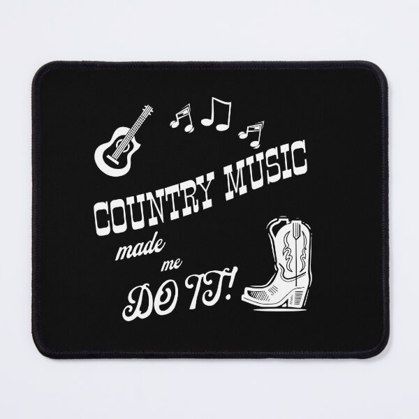Item preview, Country Music Made Me Do It designed and sold by NordicBadger.