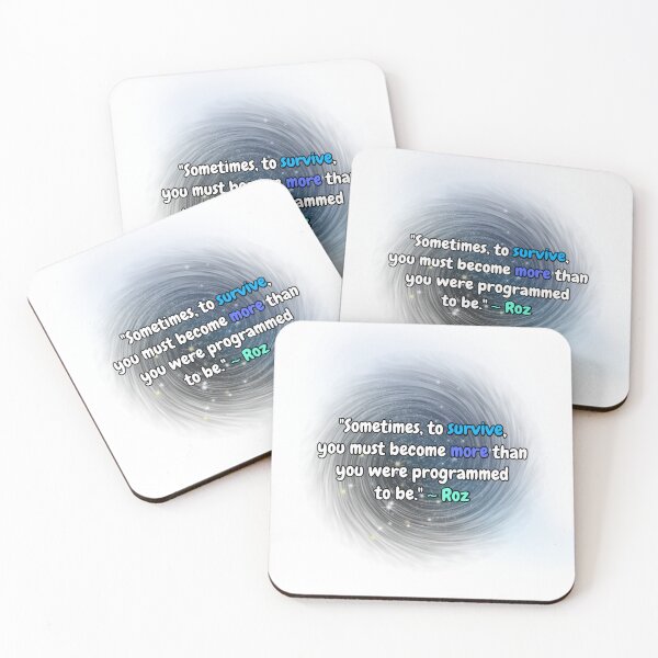 Item preview, The Wild Robot ~ Roz Quote designed and sold by MasterFandom.