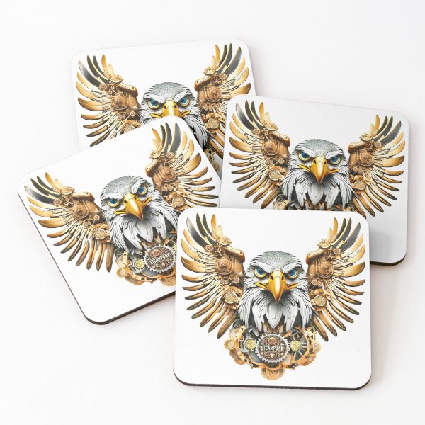 Item preview, Steampunk Retro style Eagle designed and sold by Drone-tees.