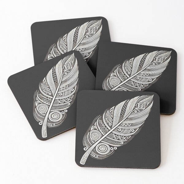 Item preview, Tribal Feather Art designed and sold by Wiredart.