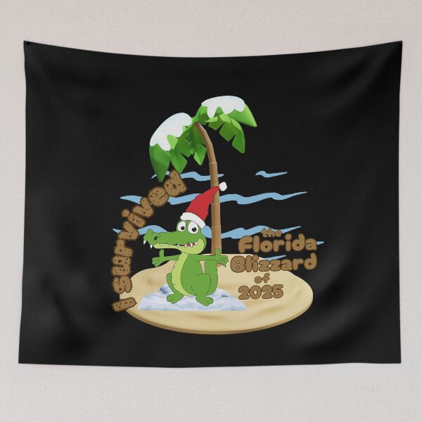 Item preview, I Survived The Florida Blizzard of 2025 designed and sold by Ela-graphicwiz.