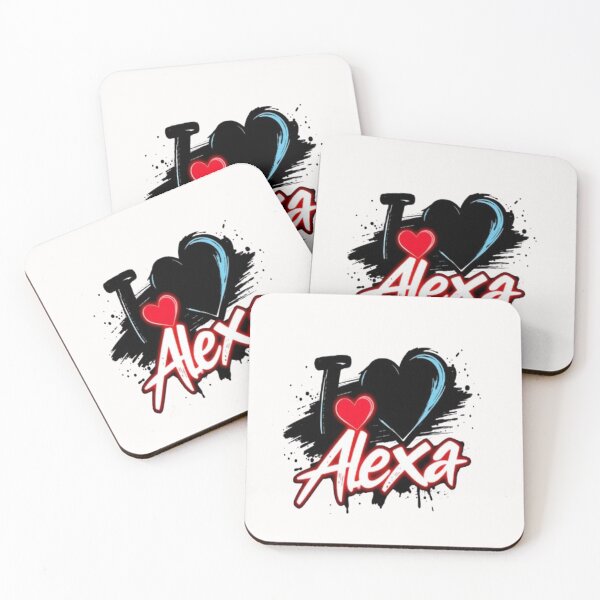 Item preview, I Love Alexa Classic T-Shirt designed and sold by ColorsSoul ⭐️⭐️⭐️⭐️⭐️.