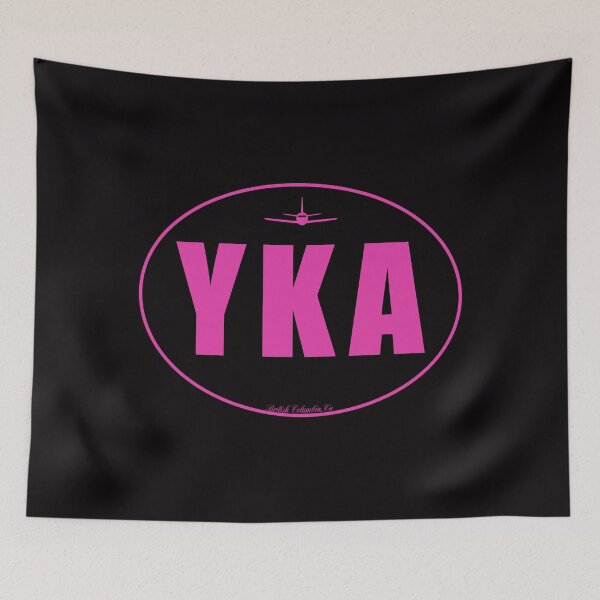 Item preview, YKA British Columbia Canada CA Airport Code designed and sold by Lartheviking.