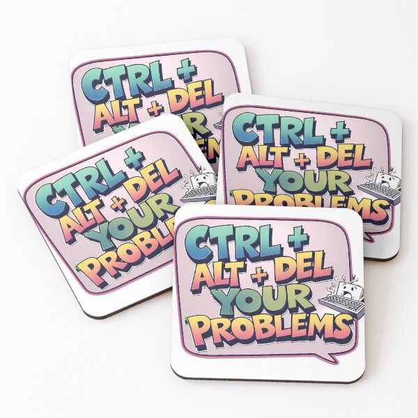 Item preview, Ctrl Alt Del Your Problems - Funny Tech designed and sold by KateVil.